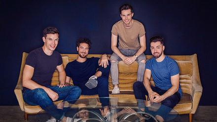 Die Aivy-Gründer: Boas Bamberger, David Biller, Florian Dyballa und Arbnor Raci (v.l.n.r.).