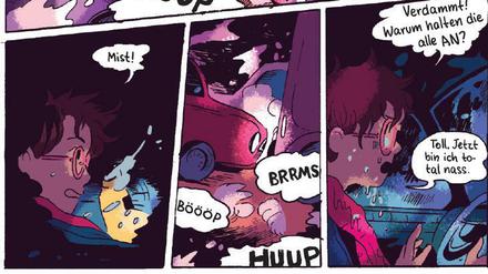 Roadcomic: Eine Szene aus „West, West Texas“.