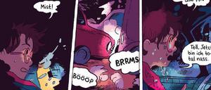 Roadcomic: Eine Szene aus „West, West Texas“.