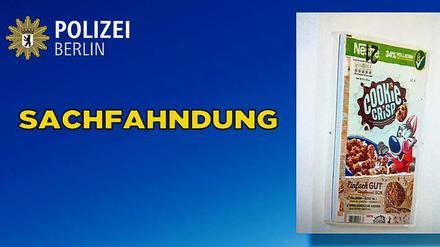 Die Polizei fahndet nach diesem Kunstobjekt. 