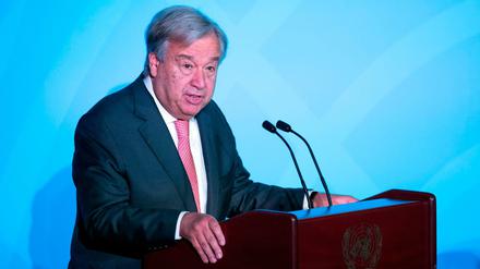 UN-Generalsekretär Antonio Guterres