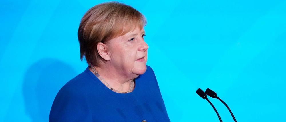 Angela Merkel beim UN-Klimagipfel