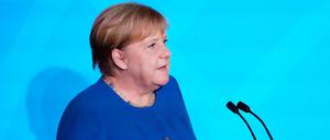 Angela Merkel beim UN-Klimagipfel