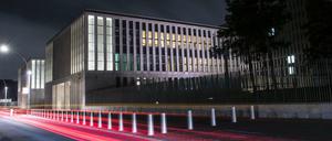 Der BND-Neubau in Berlin. Welche Journalisten herein dürfen, sucht die Behörde aus. 