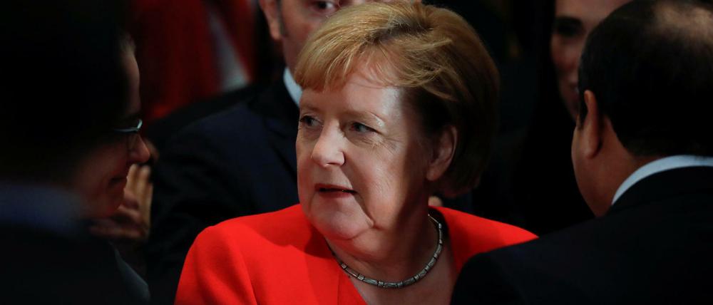 Kanzlerin Merkel bei der UN-Generalversammlung in New York.