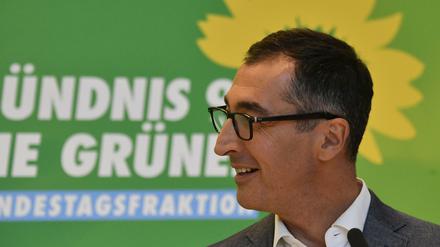 Cem Özdemir am Dienstag im Bundestag in Berlin.
