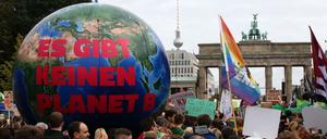 Könnte die Umweltsenatorin zum Umdenken bewegt haben: Die große Klimastreik-Demo am vergangenen Freitag in Berlin.