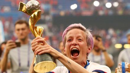 Weltmeisterin und Weltbeste. Wo Megan Rapinoe auftaucht, ist der Erfolg nicht weit.