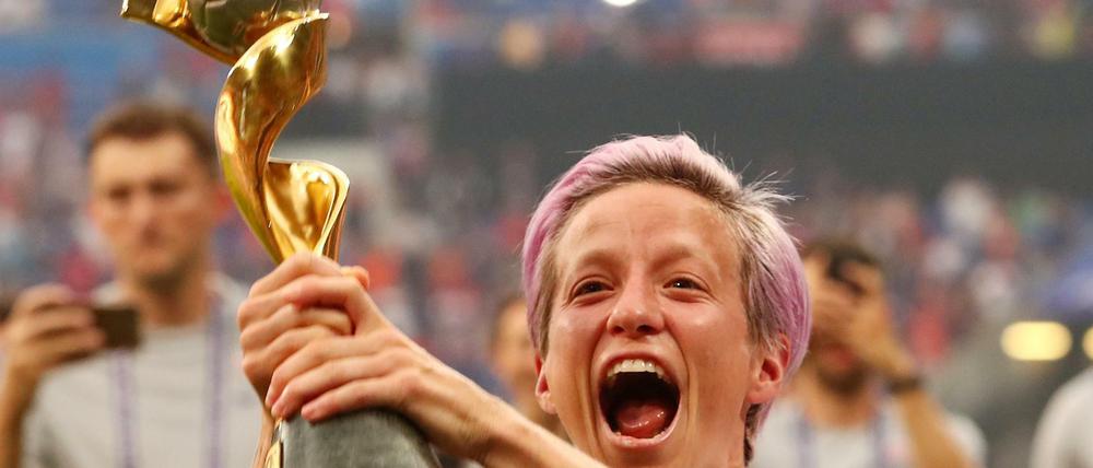 Weltmeisterin und Weltbeste. Wo Megan Rapinoe auftaucht, ist der Erfolg nicht weit.