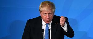 Der britische Premierminister Boris Johnson