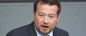 Uli Grötsch (SPD), bayerischer SPD-Generalsekretär, im Bundestag 