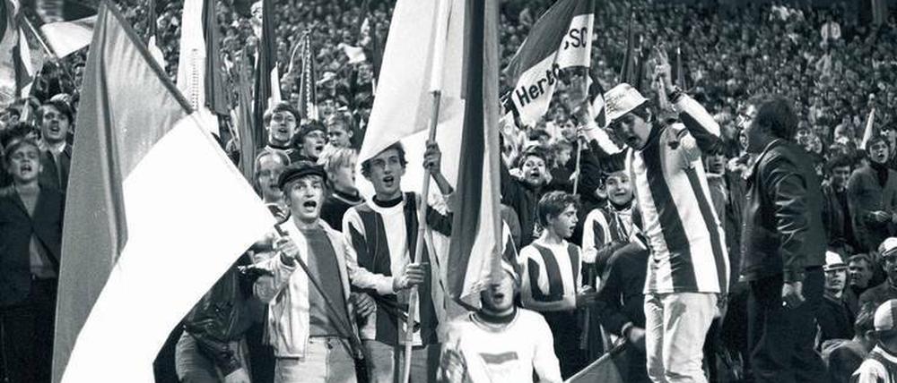 Voll, voller, Olympiastadion am 26. September 1969. 