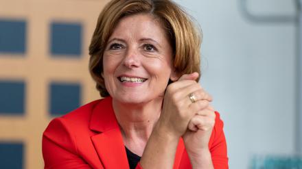 Malu Dreyer, Ministerpräsidentin von Rheinland-Pfalz, ist von 1. Oktober an alleinige kommissarische SPD-Chefin.