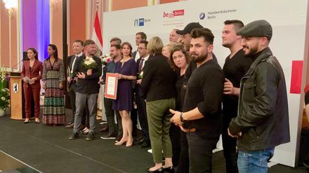 Die Preisverleihung zum Berliner Unternehmerpreis 2019.