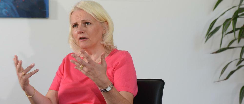 Regine Günther (Bündnis 90/Die Grünen Berlin), Senatorin für Umwelt, Verkehr und Klimaschutz.