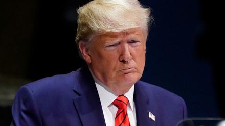 U.S. President Donald Trump addresses the 74th session of the United Nations General Assembly at U.N. headquarters in New York City, New York, U.S., September 24, 2019. REUTERS/Carlo Allegri