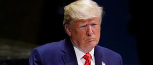 U.S. President Donald Trump addresses the 74th session of the United Nations General Assembly at U.N. headquarters in New York City, New York, U.S., September 24, 2019. REUTERS/Carlo Allegri