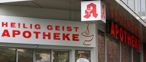 Die Heilig-Geist Apotheke im Kölner Stadtteil Longerich.