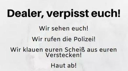 Das Plakat der Neuköllner CDU.