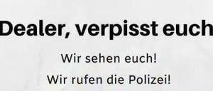 Das Plakat der Neuköllner CDU.
