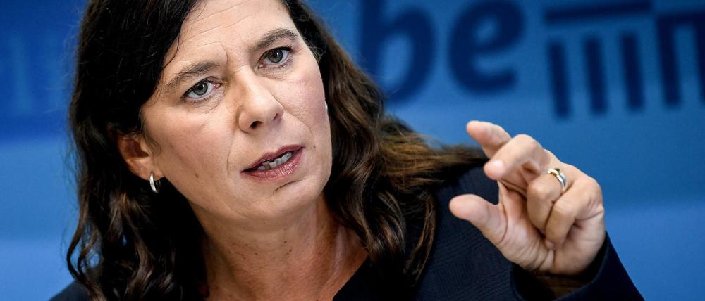 Sandra Scheeres (SPD), Bildungssenatorin von Berlin.