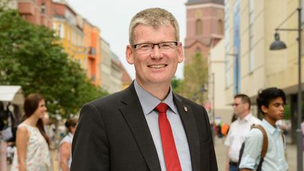 Spandaus Bürgermeister Helmut Kleebank.