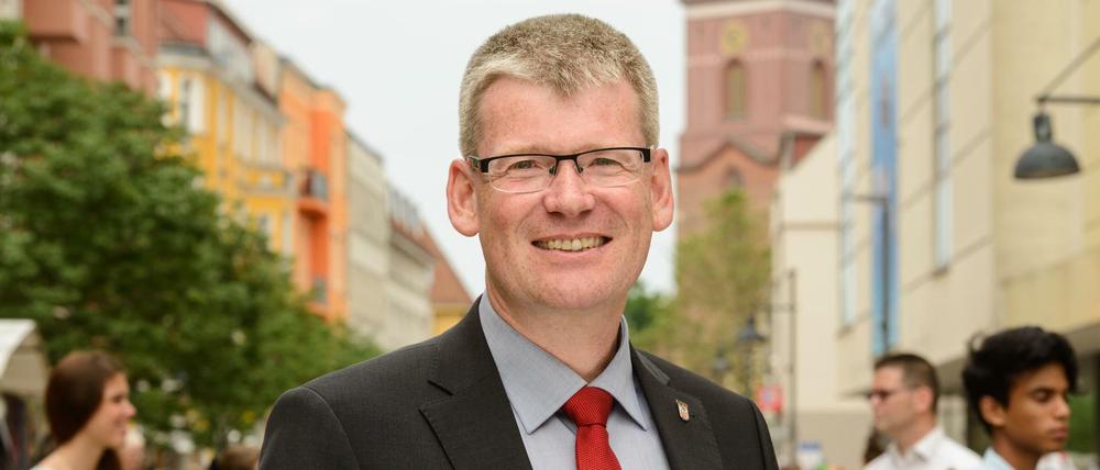 Spandaus Bürgermeister Helmut Kleebank.