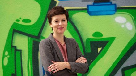Berlins Integrationsbeauftragte Katarina Niewiedzial