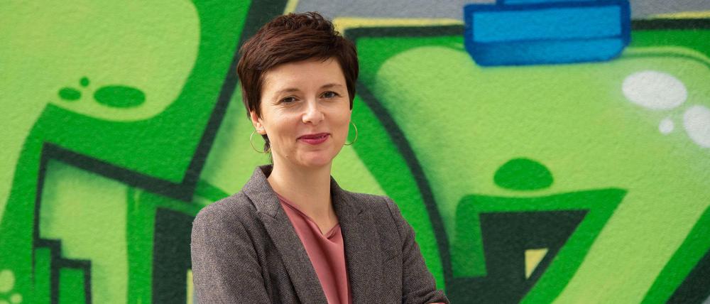 Berlins Integrationsbeauftragte Katarina Niewiedzial