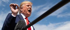 U-Präsident Trump beschwört die Vergangenheit, wenn es um vermeintliche Spione geht.