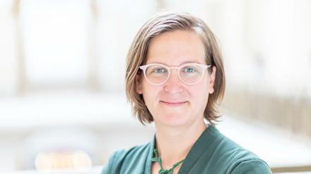 Silke Gebel, 36, ist Co-Fraktionsvorsitzende der Grünen im Berliner Abgeordnetenhaus.