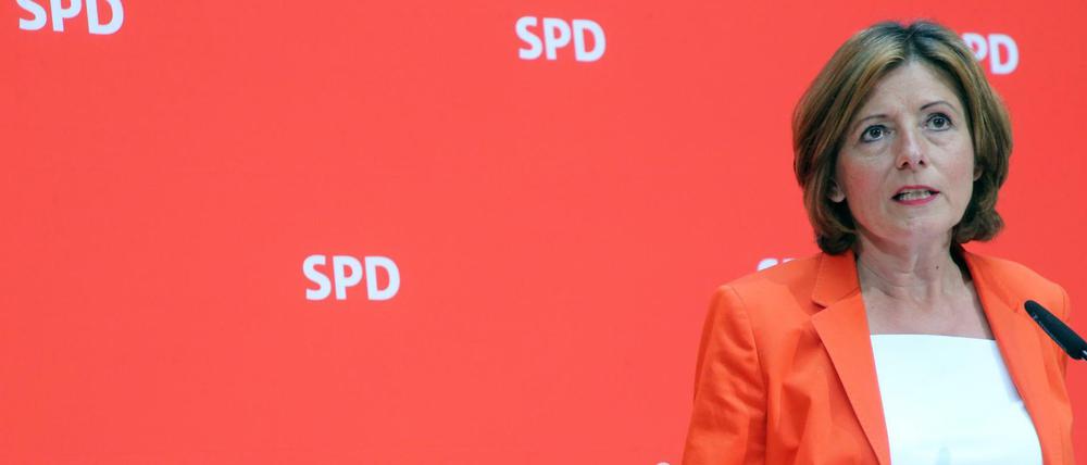 Malu Dreyer, Ministerpräsidentin von Rheinland-Pfalz und kommissarische SPD-Chefin