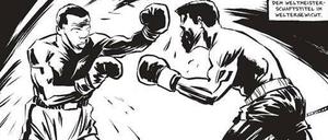 Schlag auf Schlag: Eine Seite aus Reinhard Kleists „Knock Out!“.