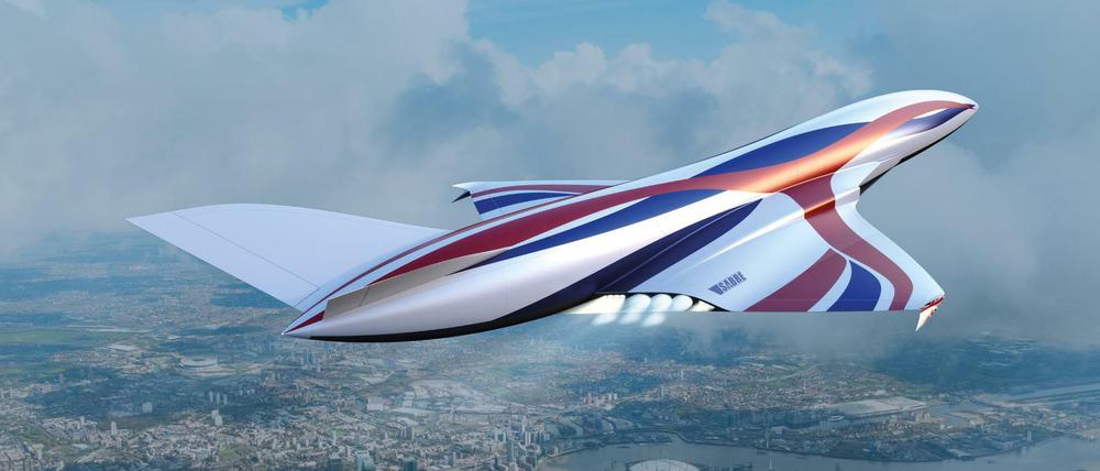 Mit Hilfe eines neuartigen Antriebs, der "Synergetic Air-Breathing Rocket Engine", kurz "Sabre", will die britische Raumfahrtagentur schnelle Verbindungen zwischen London und Sydney ermöglichen.