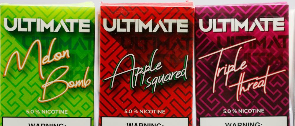 Die Bundesstaaten Michigan und New York haben aromatisierte E-Zigaretten inzwischen verboten. 