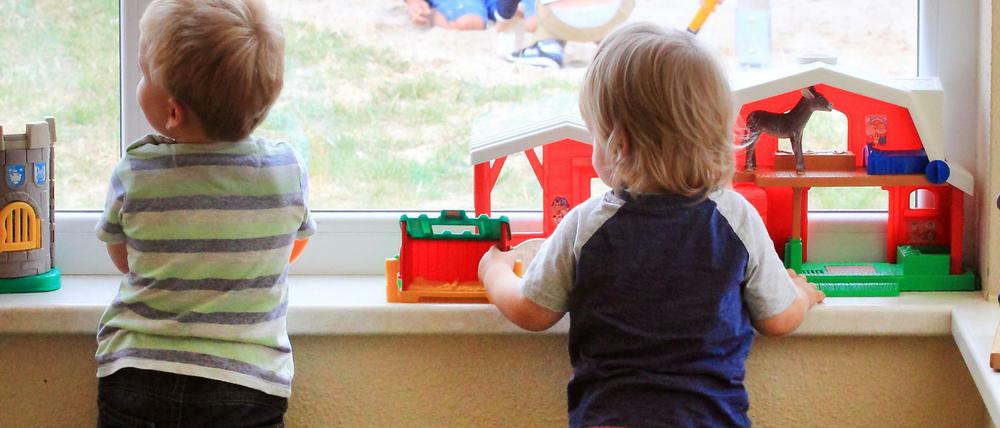 Der Kitaausbau in Berlin ist rasant und dennoch zu langsam: Die Kinderzahl wächst schneller als das Kitaangebot.