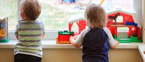 Der Kitaausbau in Berlin ist rasant und dennoch zu langsam: Die Kinderzahl wächst schneller als das Kitaangebot.