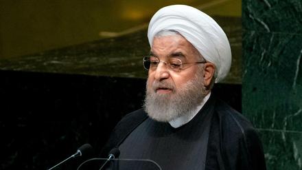 Hassan Ruhani bei der UN-Generalversammlung