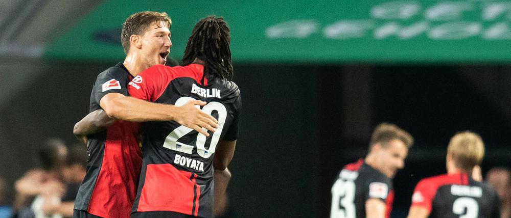 Jetzt geht's los. Der Kantersieg in Köln ist für Hertha und die Verteidiger Stark und Boyata von hohem Wert.