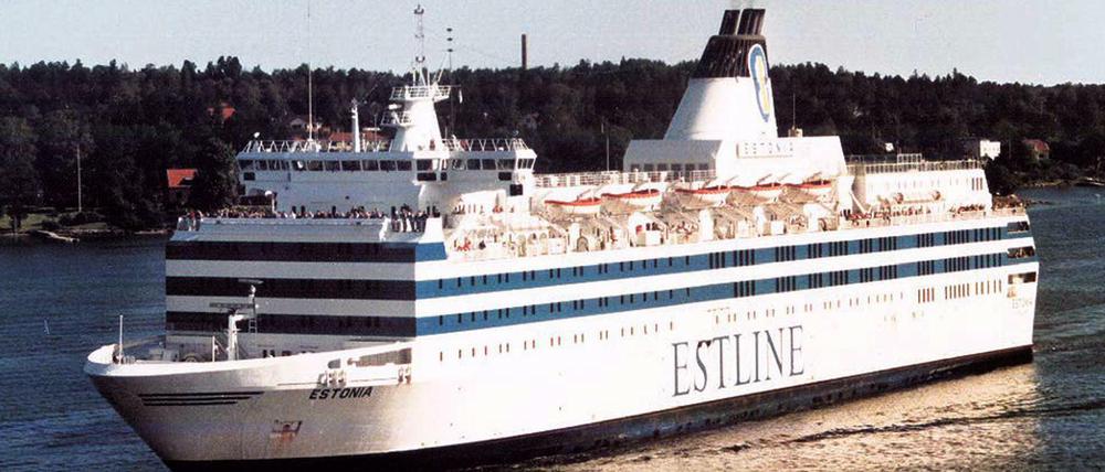 Die Ostsee-Fähre „Estonia“ sank am 28. September 1994.