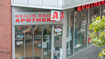 Die Heilig-Geist-Apotheke in Köln.