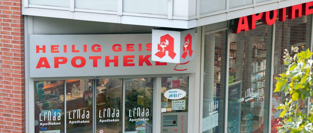 Die Heilig-Geist-Apotheke in Köln.