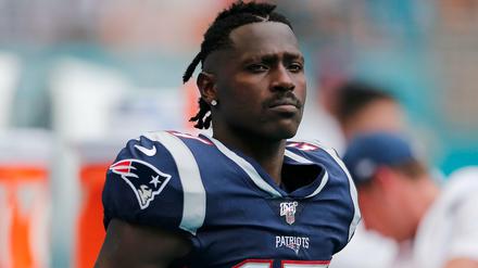 Antonio Brown, hier noch im Trikot der New England Patriots. 