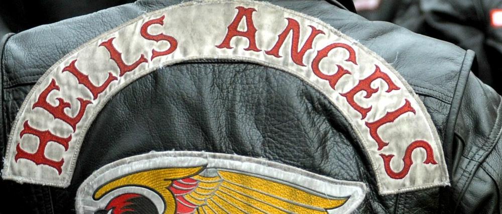 Ein Mitglied der Hells Angels.