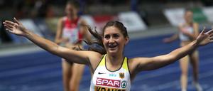 Vor einem Jahr holte Gesa Krause in Berlin EM-Gold über 3000 Meter Hindernis.