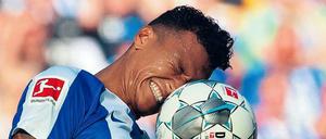 Augen zu und durch. Zuletzt erhielt Davie Selke den Vorzug vor Kapitän Vedad Ibisevic.
