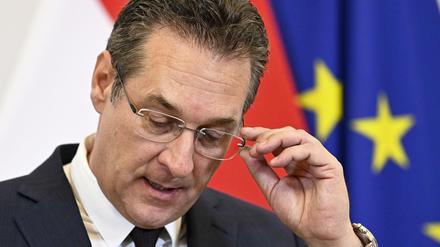 Der ehemalige österreichische Vizekanzler und Ex-FPÖ-Chef Heinz-Christian Strache.