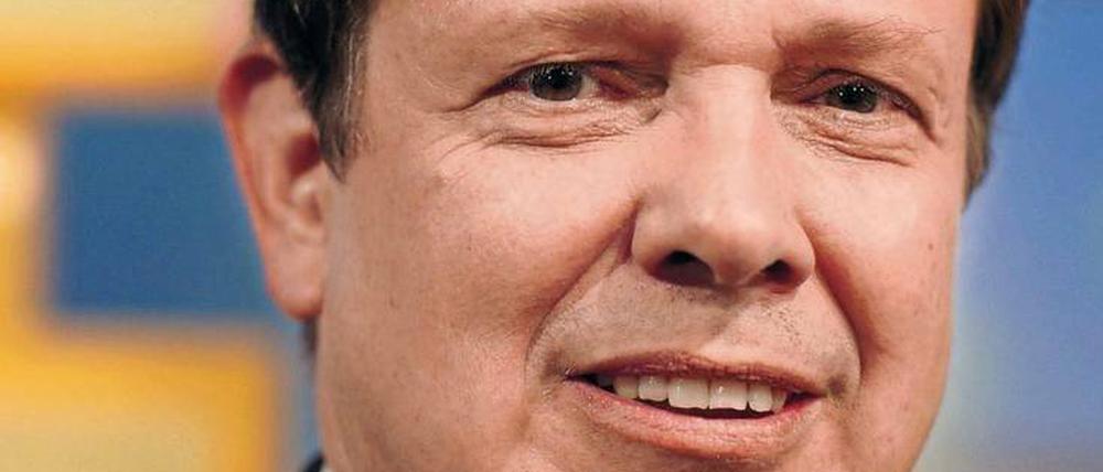 Frank Schirrmacher, Feuilletonchef und Herausgeber der "Frankfurter Allgemeinen Zeitung", gestorben 2014.