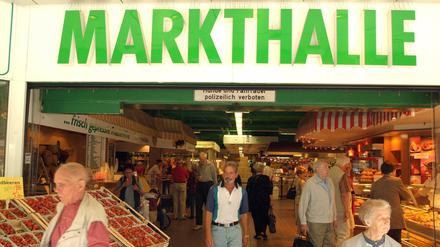 Die Markthalle hat Tradition. Sie eröffnete bereits 1908.