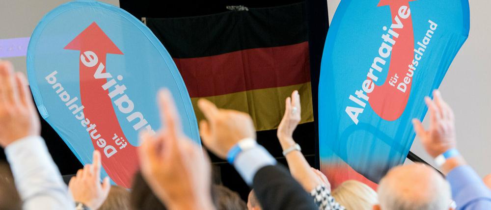 Stimmung für die AfD.
